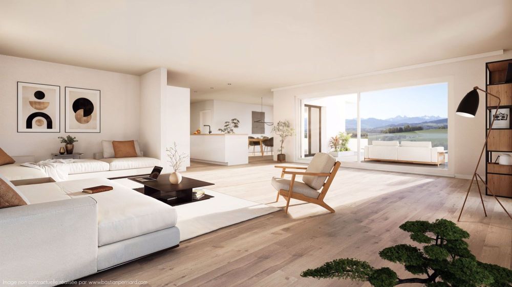 Prachtvolle 4,5-Zimmer-Dachwohnung in Cottens - Bild 3