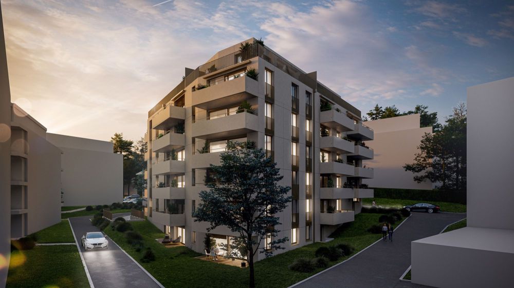 3.5 pièces avec balcon, vue, sur plans / Lot 38 - Bild 4