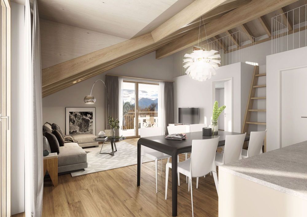 4 1/2 Zimmer Dachwohnung mit Charme - Bild 1
