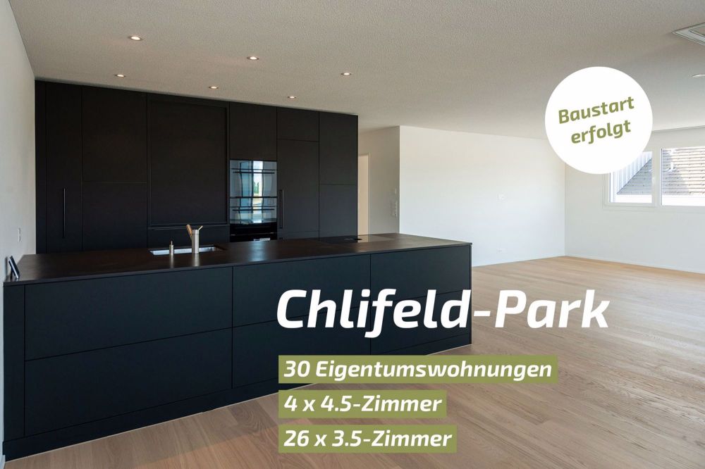 Chlifeld-Park - grosszügige Wohnung - Wohnqualität dank hohem Ausbaustandard - Bild 1