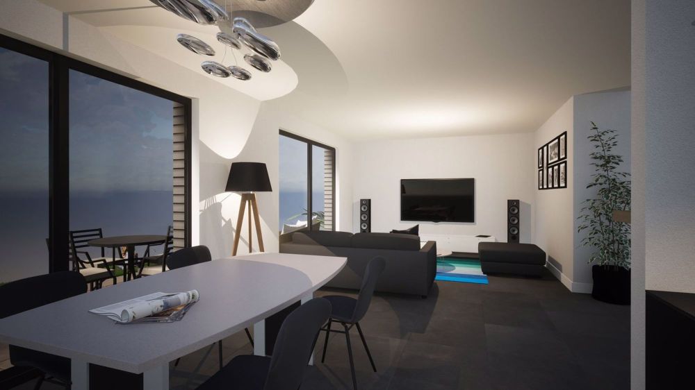 Schöne moderne 4.5-Zimmer-Villa in Bure - Maison contiguë, 6.0 pièces, 160.00 m2