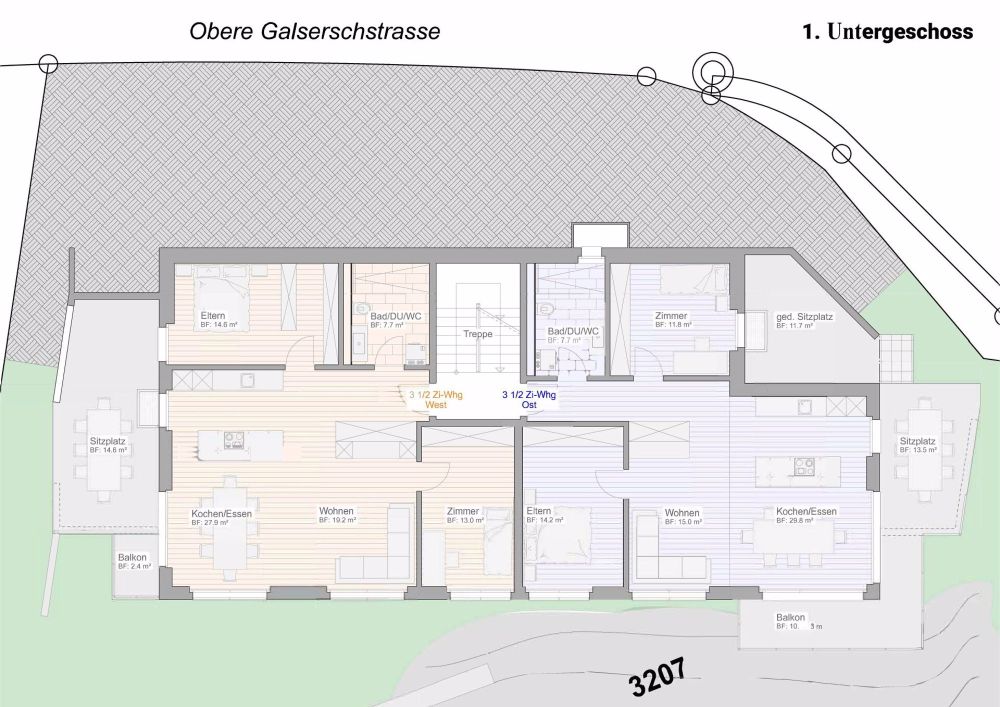 3½ Zimmer-Neubauwohnung zu mieten - Bild 3