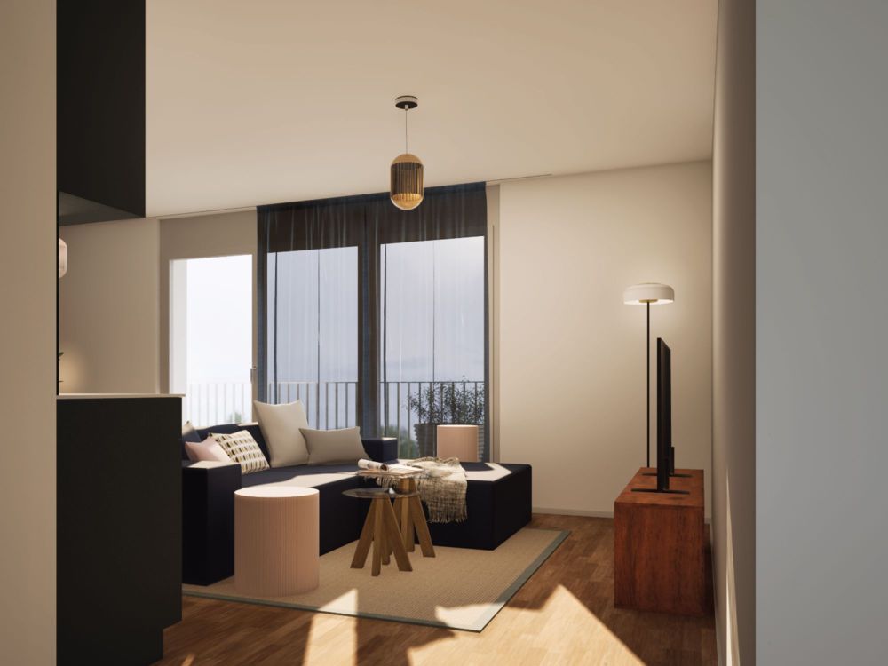 Möblierte Apartments im Lisbon-Style direkt am Bahnhof Muttenz - Bild 3