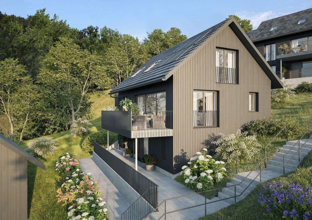 Modernes 5.5-Zimmer-Einfamilienhaus an ruhiger Lage in Waltenstein/ Schlatt - Bild 1