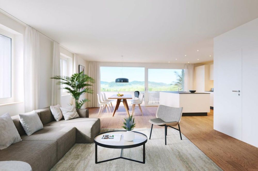 Neubauprojekt "Sonnenwiese" - 4.5 Zimmer Maisonettewohnung im EG & 1. OG (Wohnung Nr. 1) - Bild 1