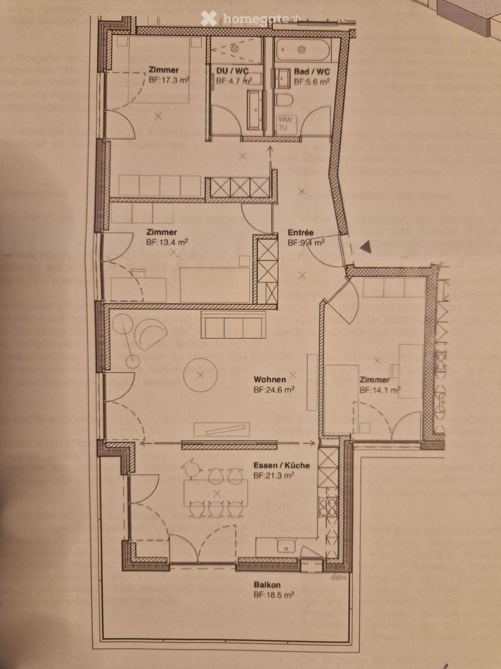 4.5 Apartment in Wädenswil - Bild 2