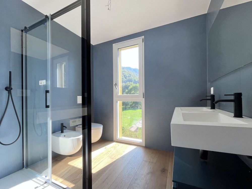 Dachwohnung 4.5 Zimmer mit Terrassen und Seeblick in Brusino Arsizio - Bild 6