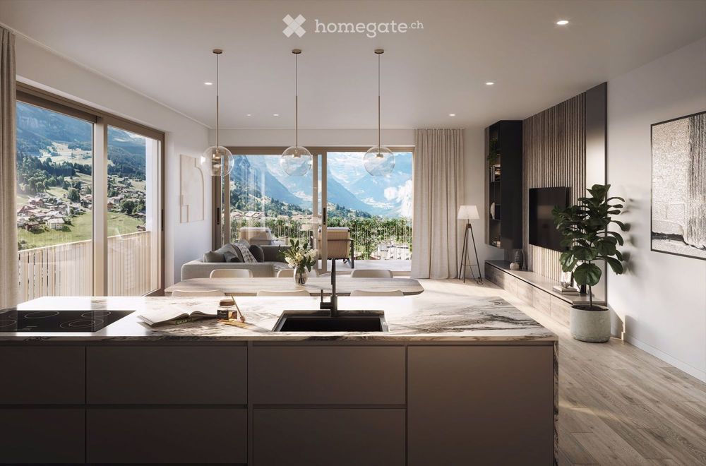 Exklusive 5.5-Zimmer-Attikawohnung mit atemberaubendem Ausblick in Naters - Bild 3