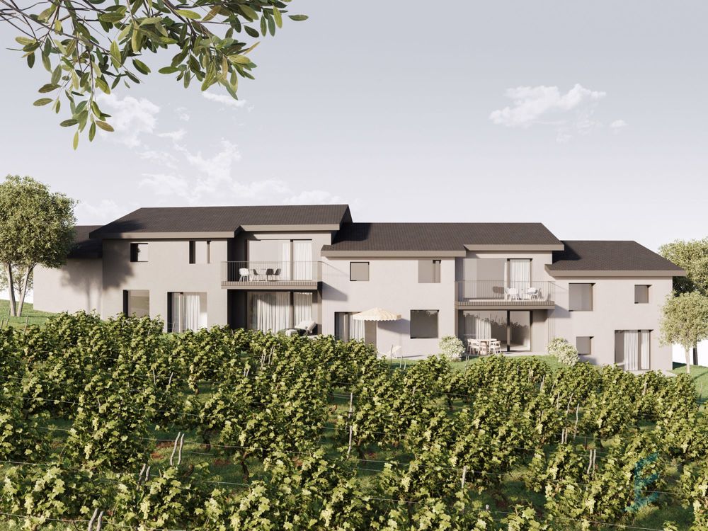 Superbe 2 ½ pièces en rez-de-jardin dans un projet de 7 unités à Villa - Résidence St-Charles - Immeuble