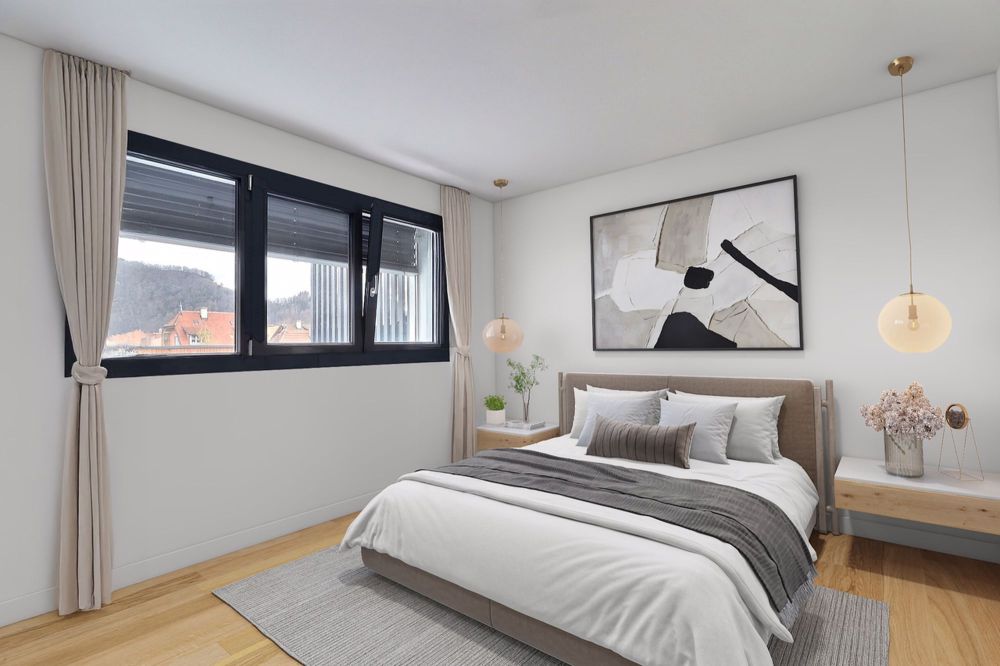 Appartement de standing 4.5 pièces de 141m² - A 5 min. de Bulle - Idée d'aménagement - non contractuelle