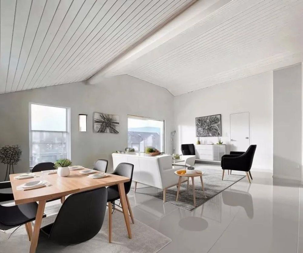 Neue 4,5-Zimmer-Dachwohnung mit Balkon - séjour