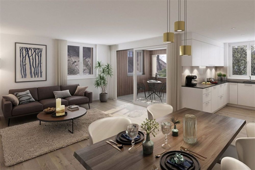 BAUSTART ERFOLGT! Landwohnen in Stadtnähe Neubauwohnungen im Herzen des Dorfes Wermatswil - Bild 2