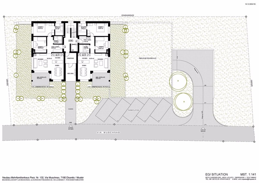 Neubauprojekt - Ihr Neuer Hauptwohnsitz - Situationsplan