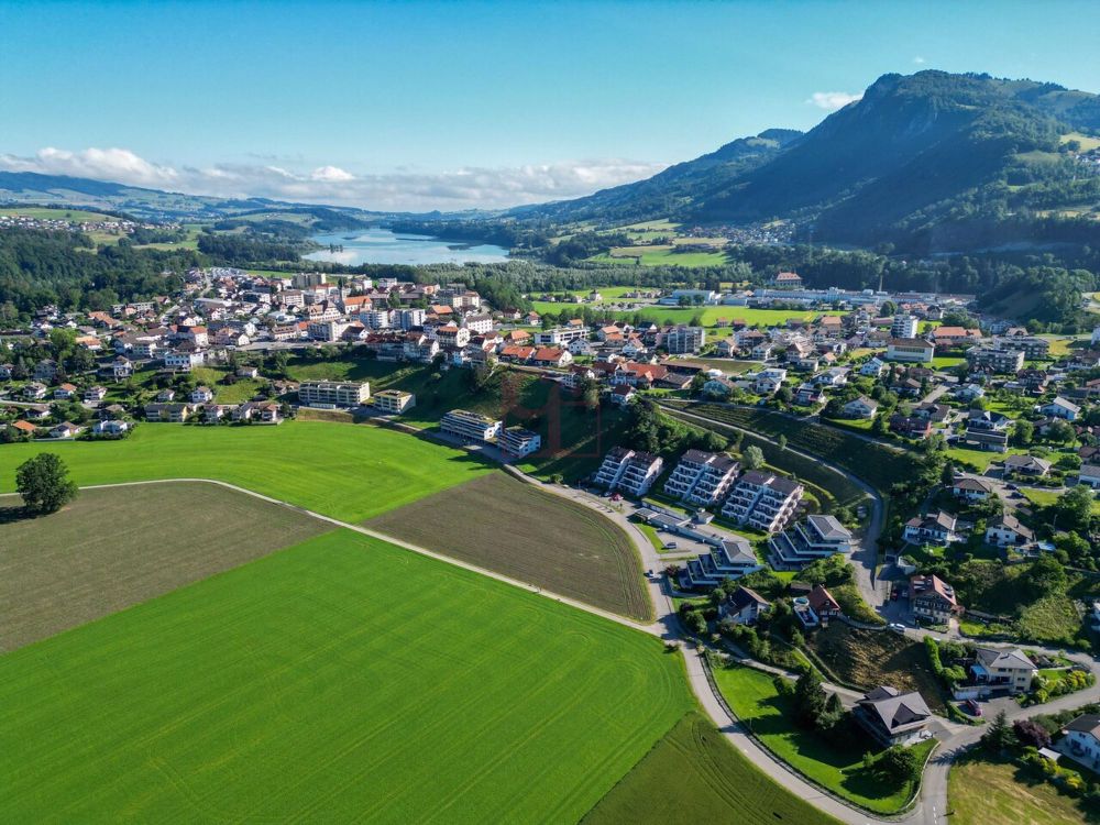Broc - Résidences Les Terrasses de Chambon - Appts de 4.5 à 5.5 pces - Emplacement du projet