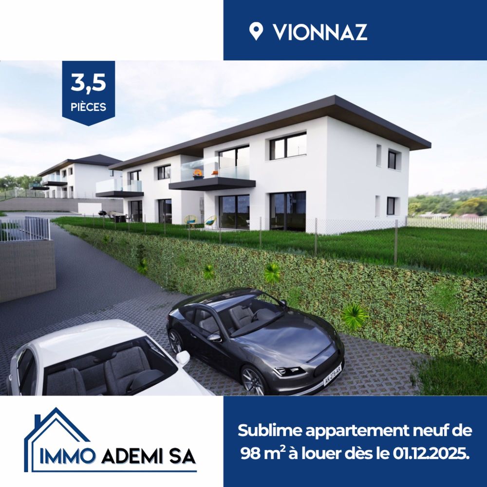 Sublime appartement 3.5 pièces neuf avec balcon et garage à Vionnaz ! - Bild 2