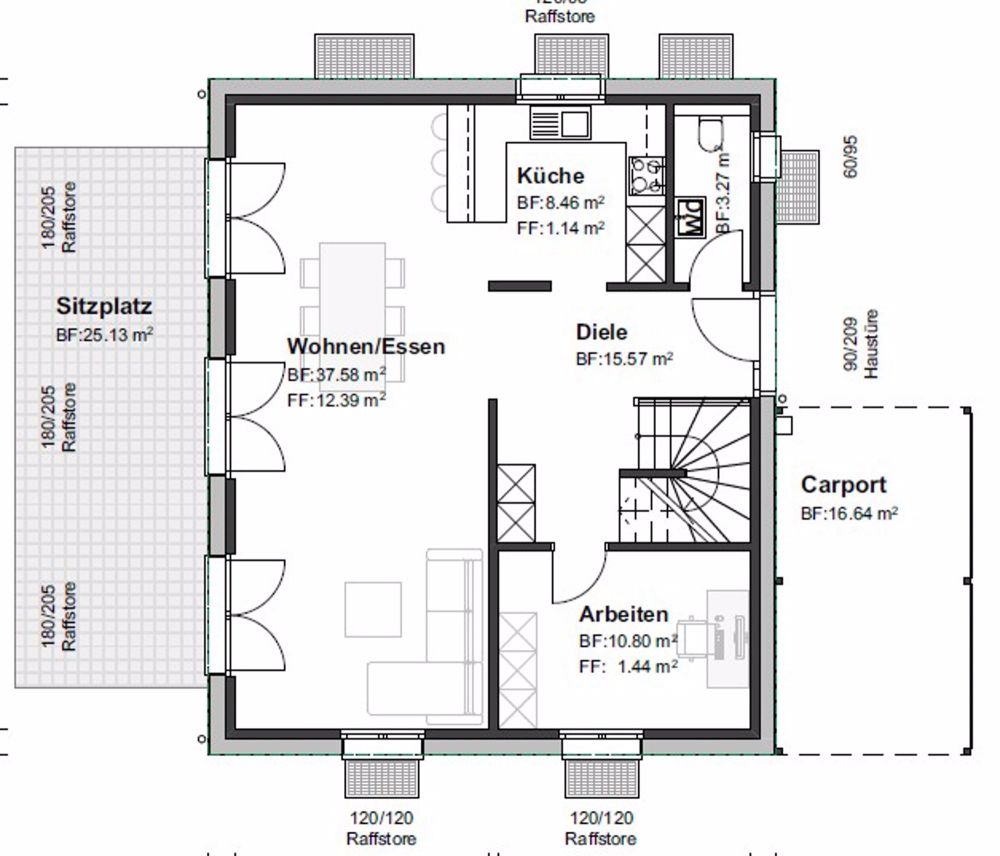 Modernes Einfamilienhaus mit 5.5 Zimmern in Messen - Bild 3