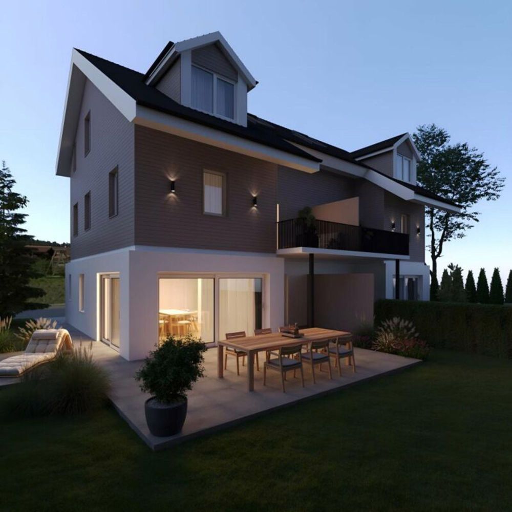 Doppolvilla mit 5.5 Zimmern in Cronay - Bild 1