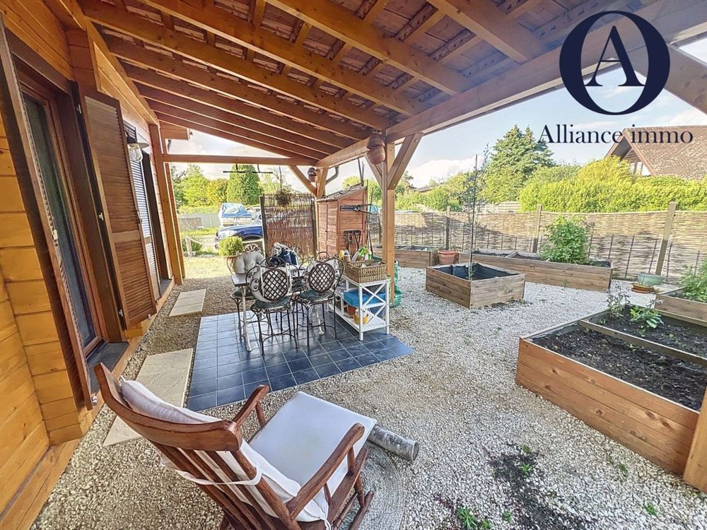 Ein kleines Paradies - Massivholzhaus mit 3.5 Zimmern, 120 m², nur 50 Meter vom Neuenburgersee entfernt (Cheyres) - Bild 4