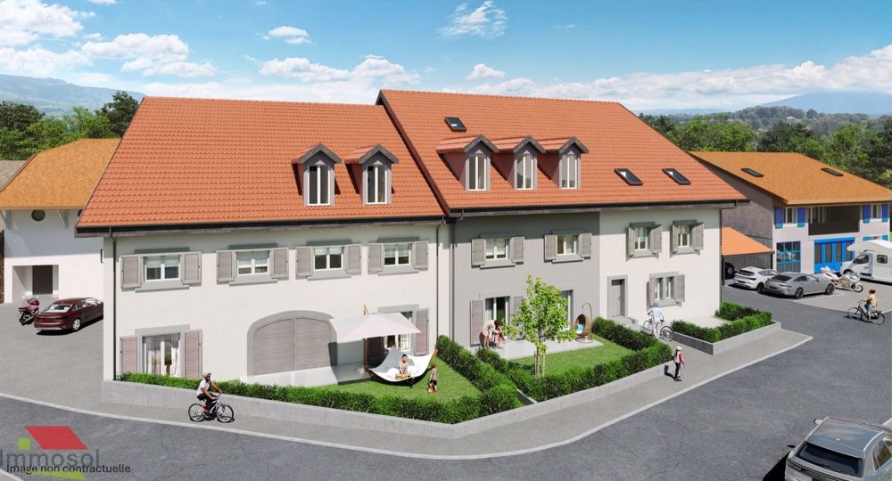 Orny - 4.5 pièces - Appartement rez-de-chausée avec Jardin - Immosol | Orny | Perpective