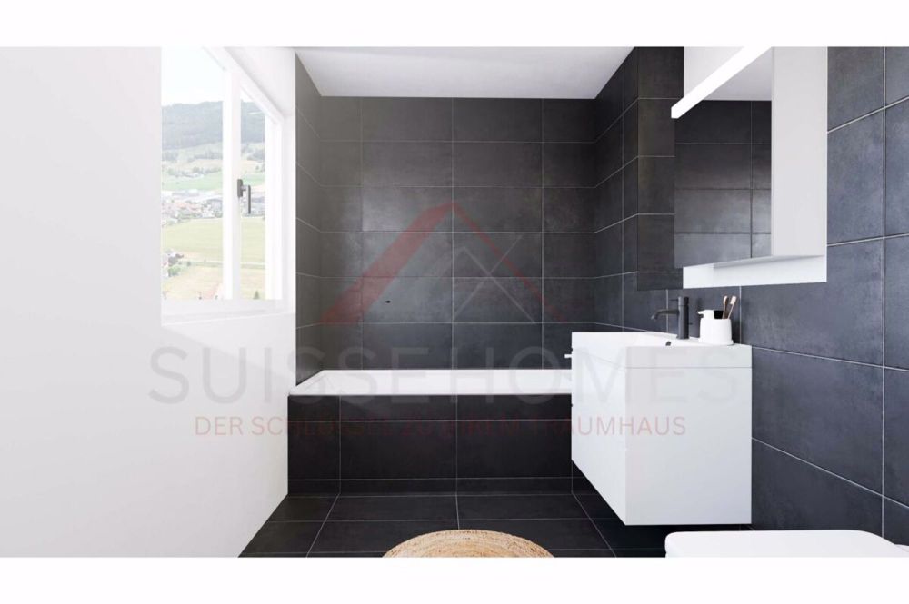 3.5-Zimmer-Eigentumswohnung mit Sitzplatz «RESIDENCE CENTRO» Nord - Badezimmer 2