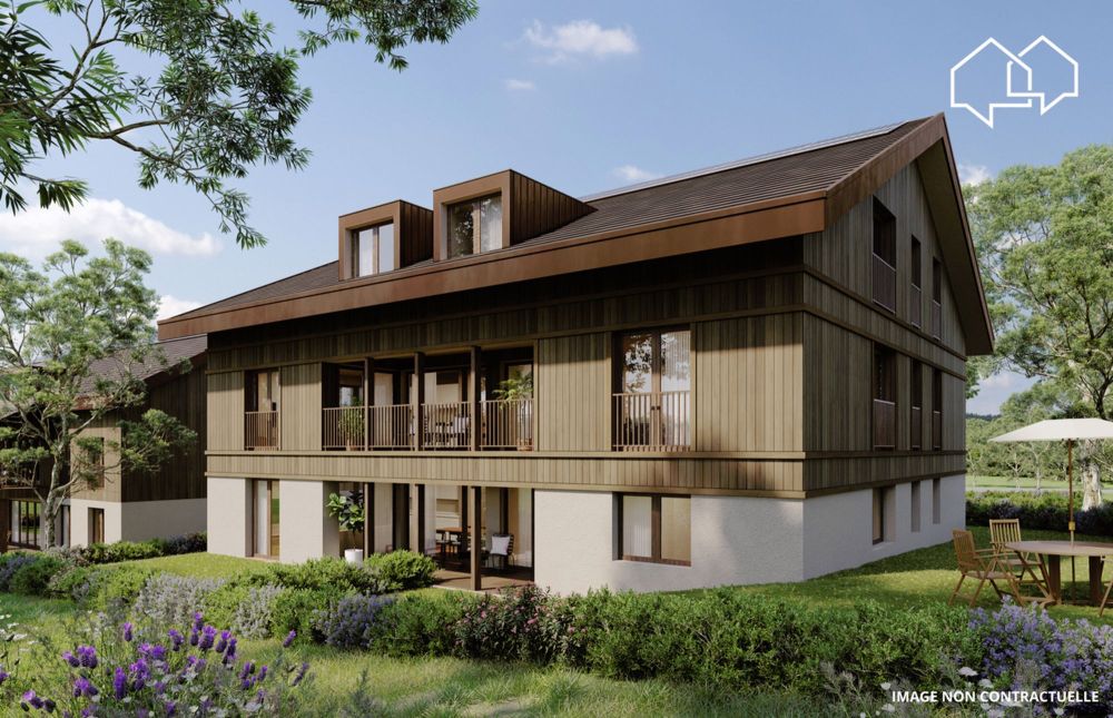 Wohnung mit 3.5 Zimmern im Dachgeschoss (Gebäude 1 - Einheit 5) - Bâtiment B1