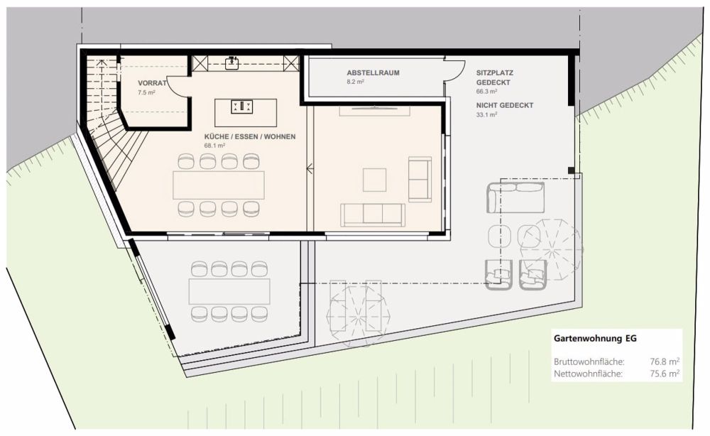 Moderne Maisonettewohnung mit atemberaubendem Ausblick - Bild 4