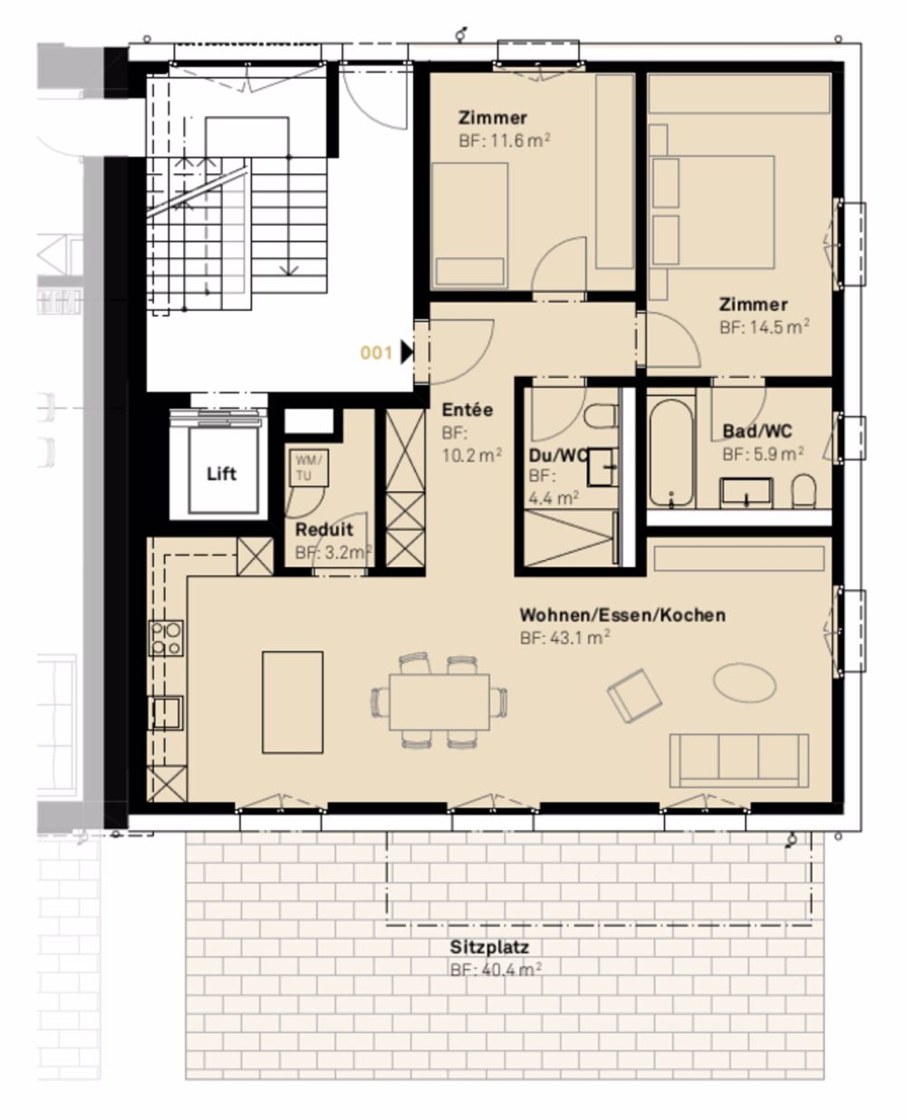 BAUSTART ERFOLGT! «Dorf Ottikon»: Freiraum und Wohnauswahl in einzigartigem Ensemble - Bild 6