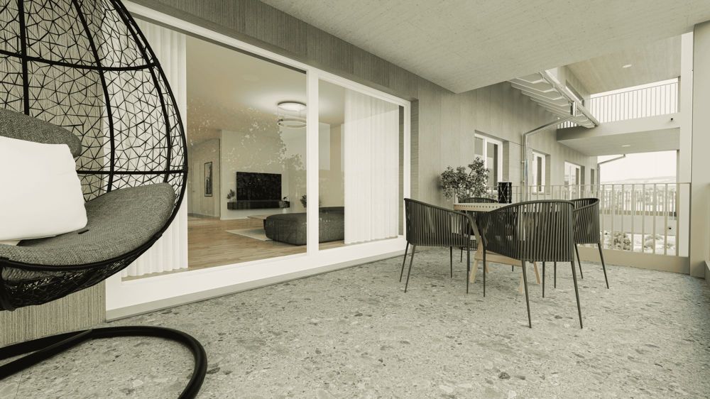 NEUBAU MFH IM ZENTRUM mit acht 4.5-Zimmer-Eigentumswohnungen - Bild 9