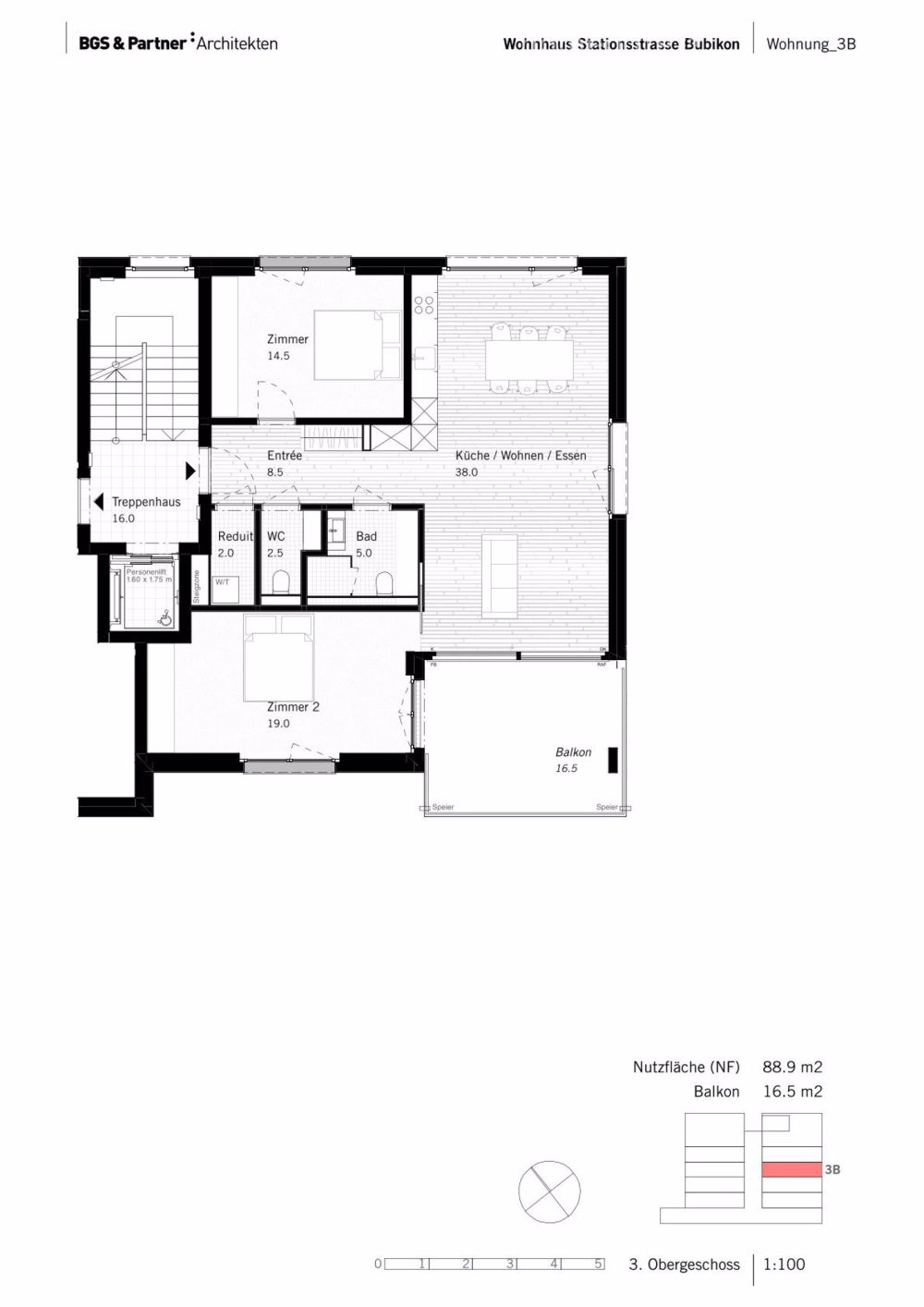 Moderne Eigentumswohnung in Bubikon – inklusive Tiefgaragenplatz - Bild 8