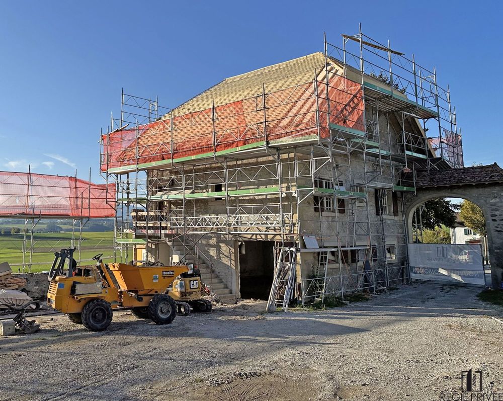 Wohnung mit Charakter und Garten mit malerischem Blick - Construction soignée