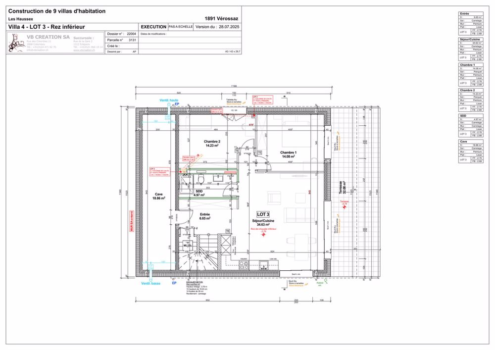 Schönes 3,5-Zimmer-Apartment in Vérossaz - Bild 5