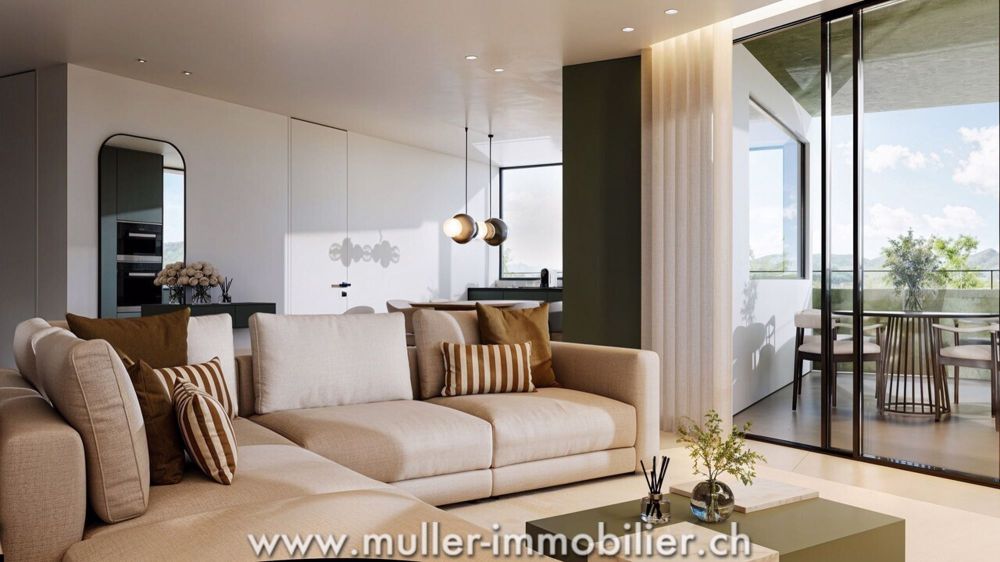 Neues Projekt in Romont - Lichtdurchflutete Apartments mit Balkon! - Bild 1