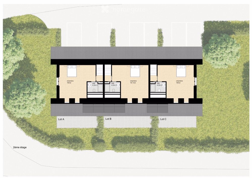 Neues Familienprojekt in Marsens mit 3 Reihenvillen mit 5.5 Zimmern zum Verkauf in Marsens - Bild 8