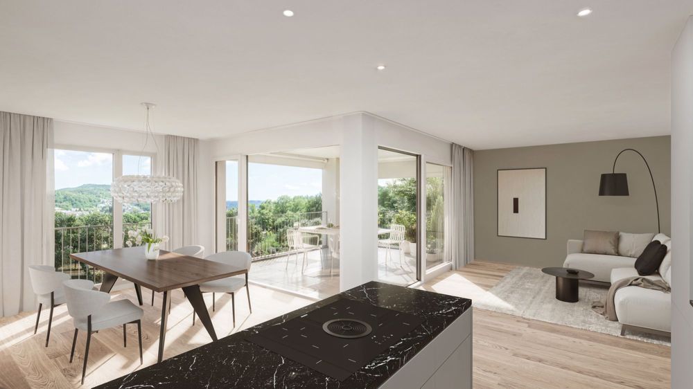 Neubauprojekt Eichenstrasse Münchenstein - Innenansicht