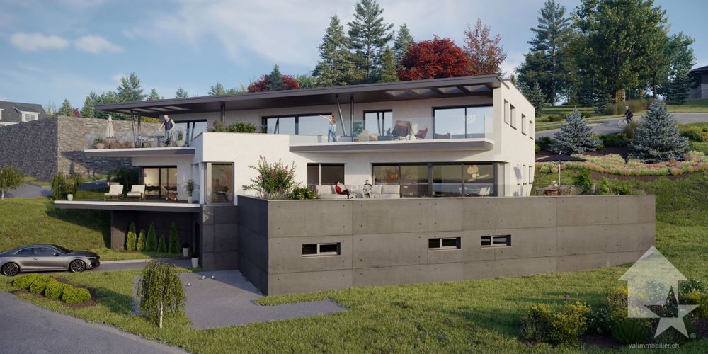 Spacieux attique 7.5 pièces de standing avec terrasse panoramique - Bild 2