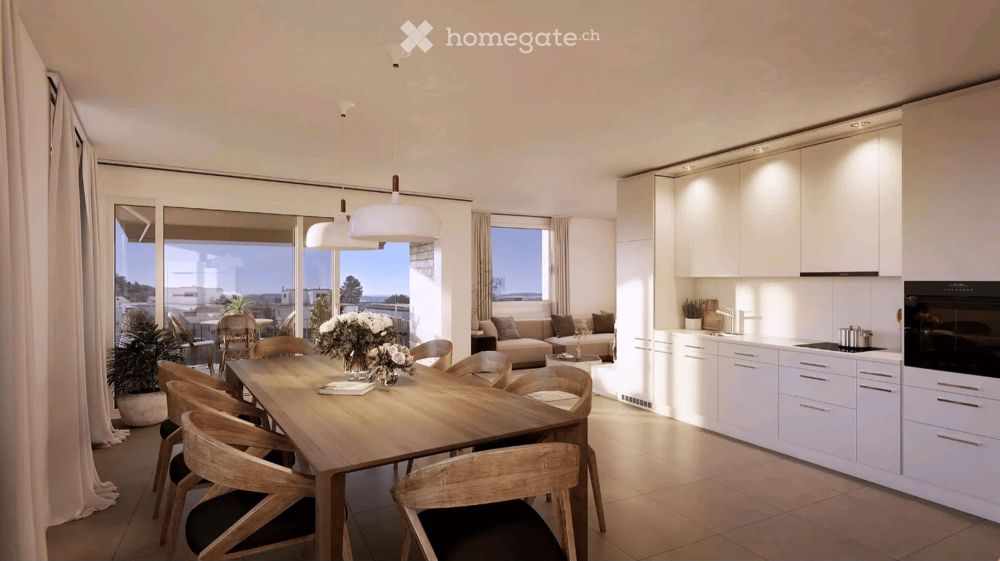 Sehr grosszügige 2.5 Zimmer Wohnung mit Aussicht + steuerfreundlich - Bild 1