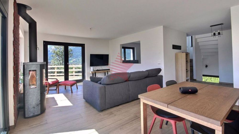 Villa von Ausnahme in Lens - Unvergleichlicher Blick auf den Louché-See und die Alpen - Bild 6