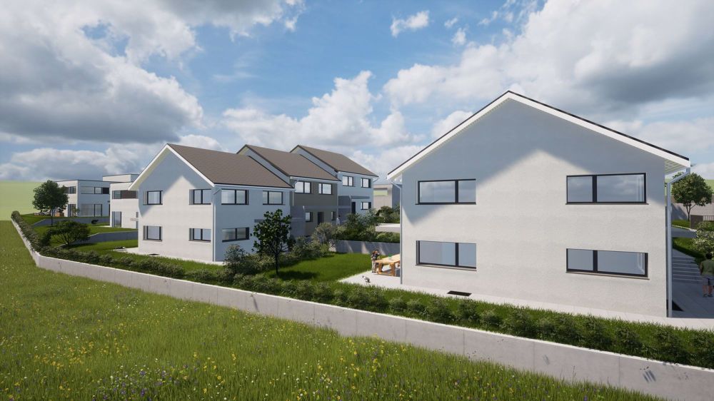 NEUBAU VIER DOPPELEINFAMILIENHÄUSER UND SECHS REIHENEINFAMILIENHÄUSER, NIEDERDORF - Bild 7
