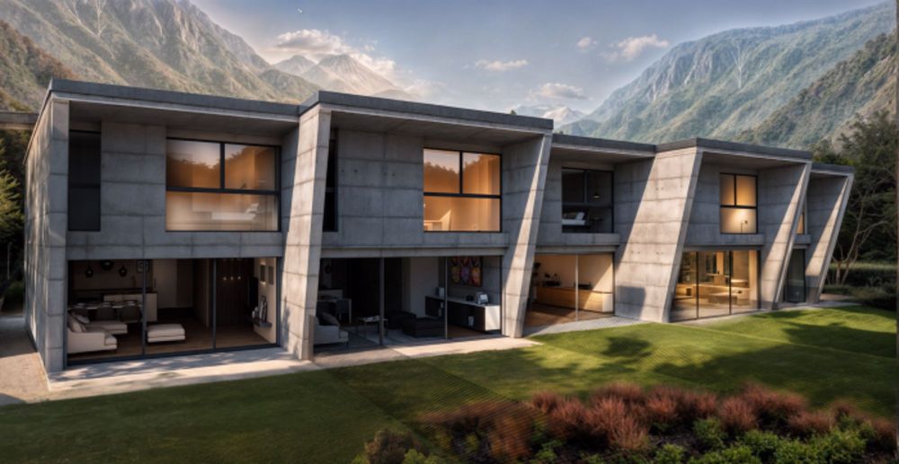 Moderne Villa für Ihre Familie - Rendering esterno