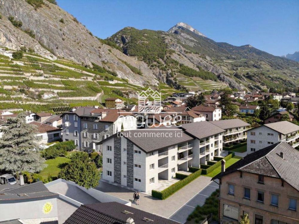 Appartement 3,5 pièces neuf avec balcon au coeur d'Ardon - Bild 1