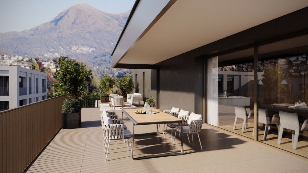 Splendido Attico di 4.5 locali con ampia terrazza - Bild 1