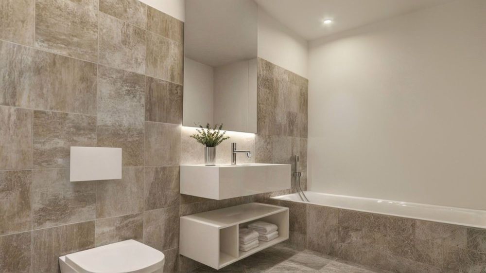 Komfortabel und gediegen Wohnen - Badezimmer