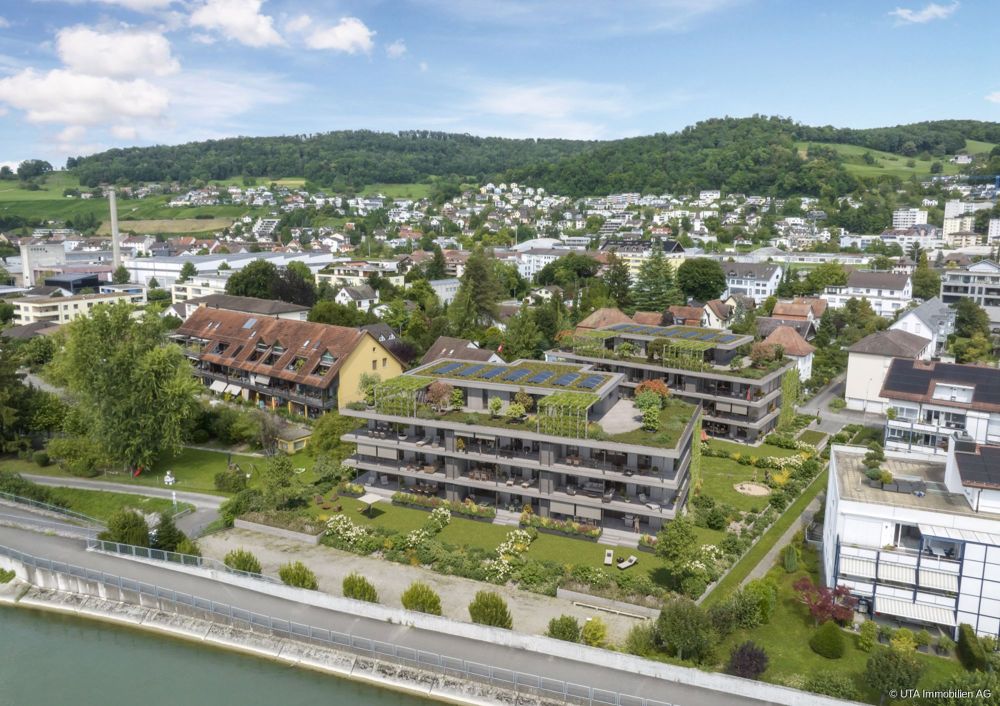 4-Zimmer Attikawohnungen - exklusiv wohnen mit Weitblick - VivAare - aussen