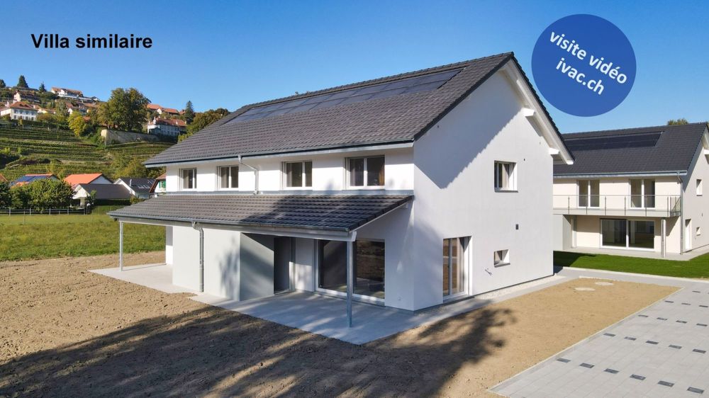 Neue 5-Zimmer-Familienvilla mit Pool in Champtauroz / VD - Bild 8