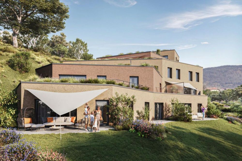 Schöne neue 3,5-Zimmer-Wohnung mit großer Terrasse und Aussicht - Bild 7