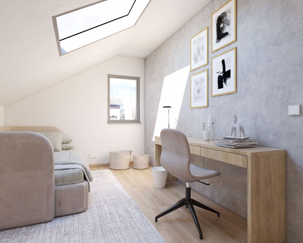 Modernes Einfamilienhaus mit Minergie-Standard in Wiggen - Bild 12