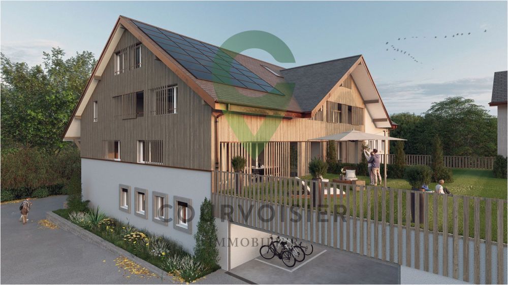 Sur plans - appartement de 3,5 à 4,5 pièces dans un cadre paisible - Bild 1