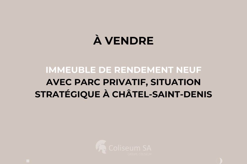 Immeuble de rendement neuf avec parc privatif, situation stratégique - Bild 1