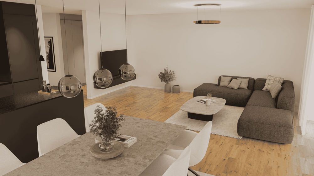 NEUBAU MFH IM ZENTRUM mit acht 4.5-Zimmer-Eigentumswohnungen - Bild 2