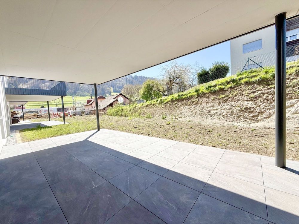 Superbe appartement neuf de 2.5 pièces avec terrasse et jardin privé - Grande Terrasse et jardin